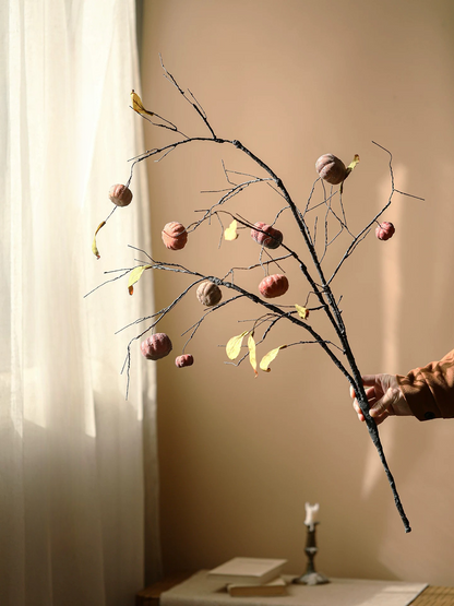 Harvest Pumpkin Twig Stem - 39"