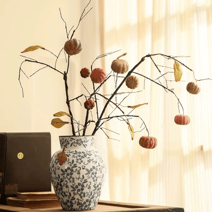 Harvest Pumpkin Twig Stem - 39"