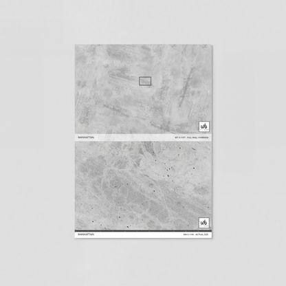 Manhattan - Concrete Wallpaper - 8 FT H X 12.5 FT W LUXE