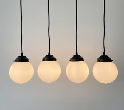 MODERN CONTEMPORARY Glass Dining Room Chandelier PENDANT Light