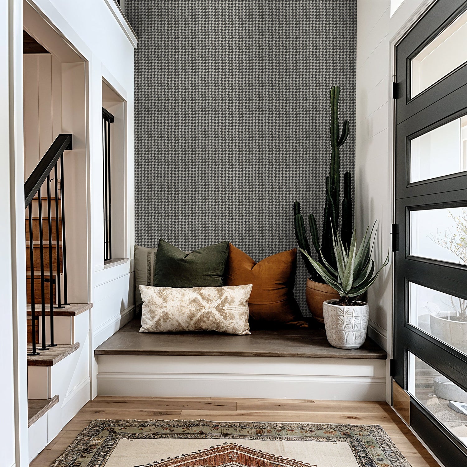 Hand Me Down (Grey) Wallpaper - 4 FT H X 30 FT W LUXE
