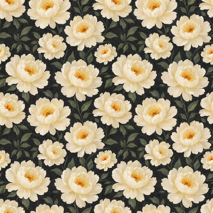 Moonlight Blooms Wallpaper