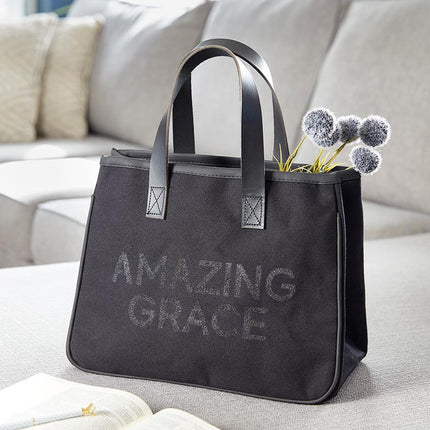 Mini Canvas Tote - Amazing Grace