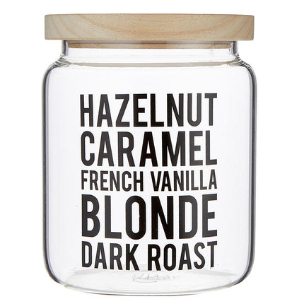 Glass Canister - Hazelnut Caramel