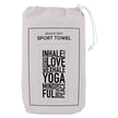 Yoga Sport Towel - Inhale Love