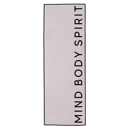 Yoga Mat Towel - Mind Body Spirit