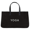 Black Canvas Tote - Yoga