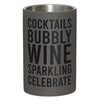 Stainless Wine Chiller - Cocktails Bubbly