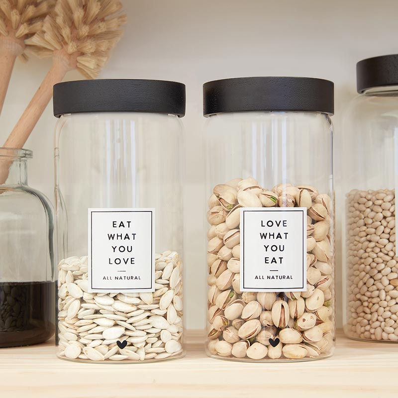 Pantry Canister - Eat What You Love - 44oz