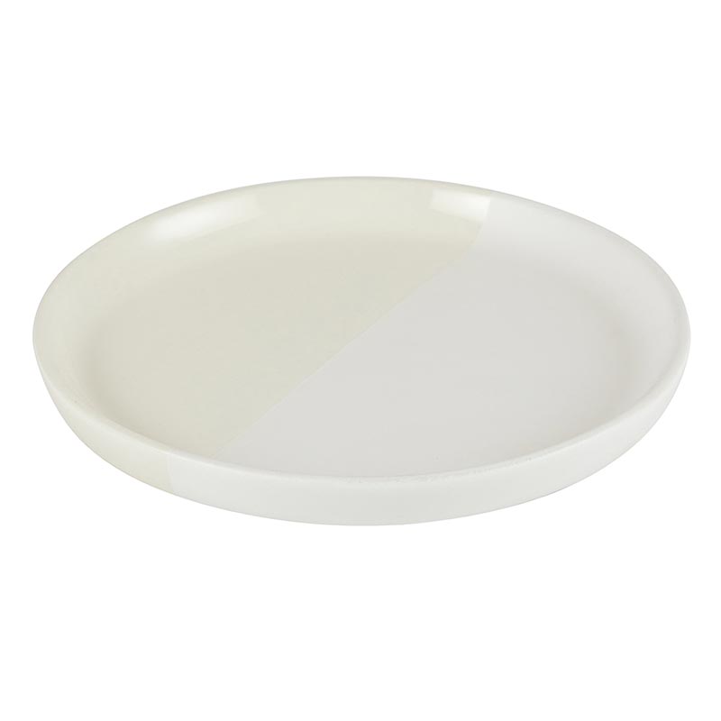 Dipped Plates - Off White - Set of 4