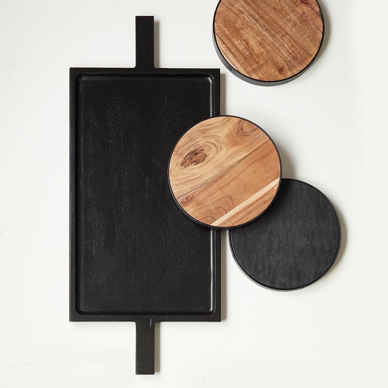 Double Handle Board - Black