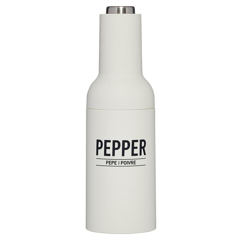 Electric Matte Grey Pepper Grinder