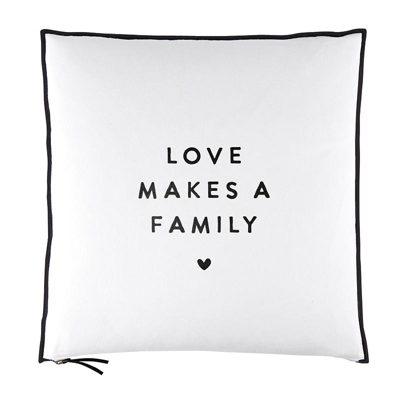 Euro Pillow - Love Makes A Family