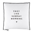 Euro Pillow - Easy Like A Sunday Morning