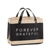 Market Tote Bible Cover - Forever Grateful