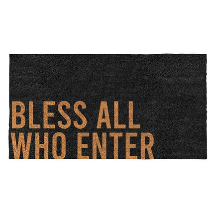 Large Door Mat - Bless All Who Enter