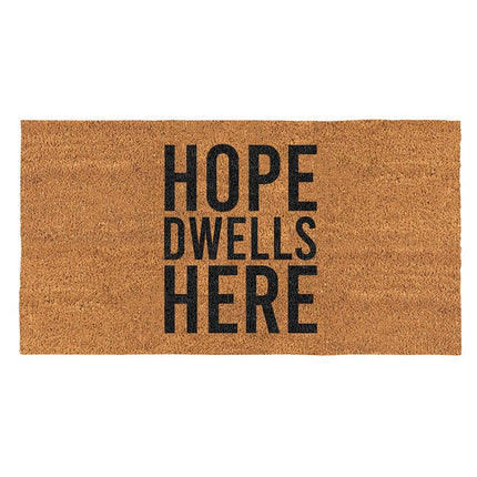 Large Door Mat - Hope Dwells Here