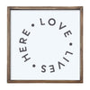 Wood Sign - Love Lives Here