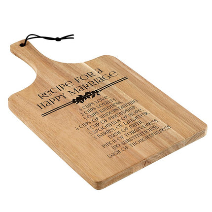 Cutting Board - Marriage Recipe