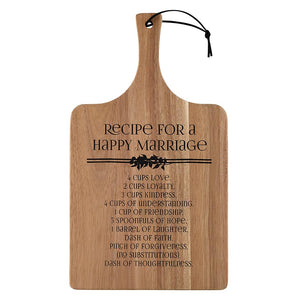 Cutting Board - Marriage Recipe