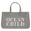 Grey Canvas Tote - Ocean Child