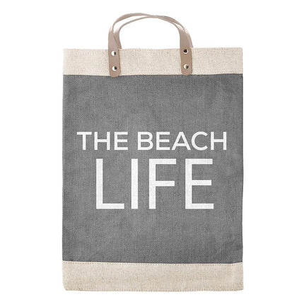 Grey Market Tote - Beach Life