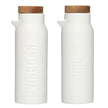 Face to Face Matte White Oil & Vinegar Set