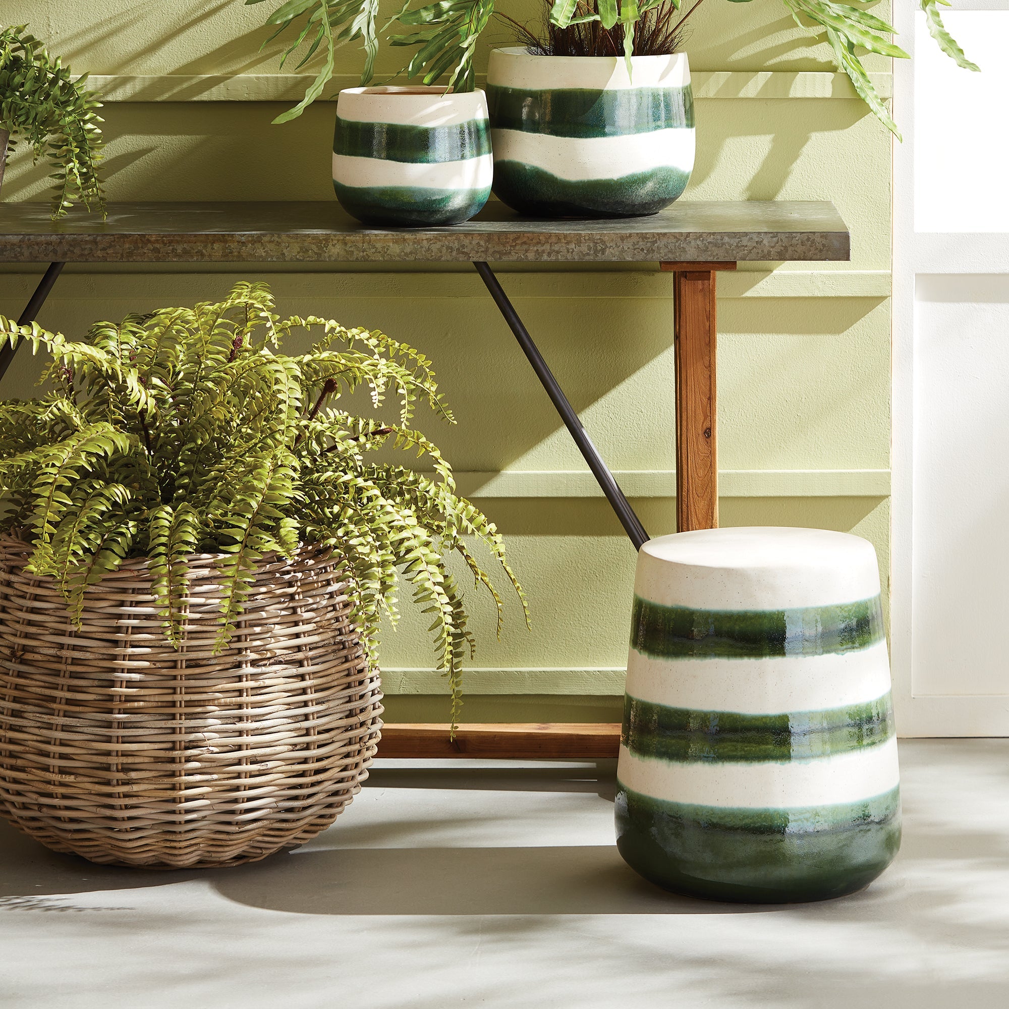 BRINLEY BASKETS, SET OF 2