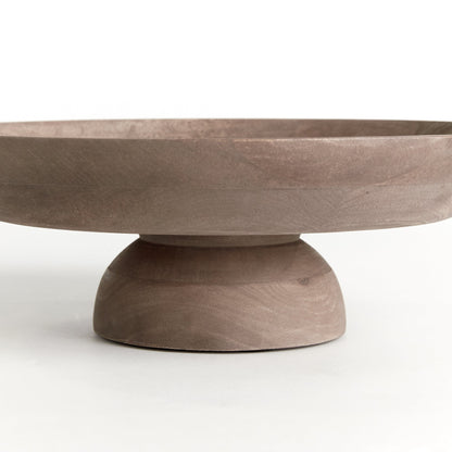 BOWIE FOOTED BOWL - Beige