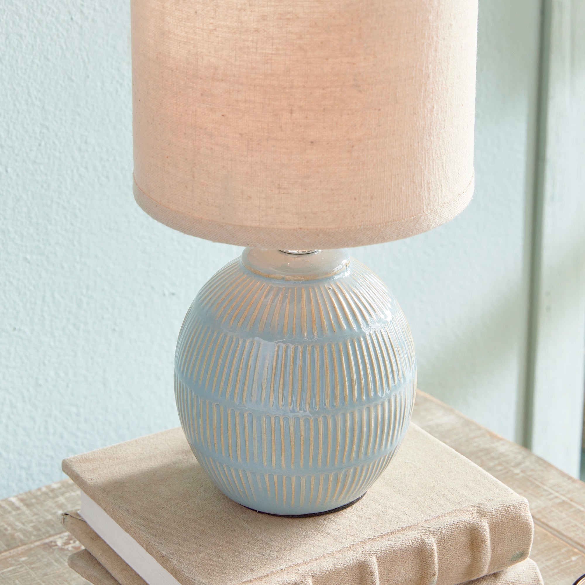 Antoni Mini Lamp- Soft Blue