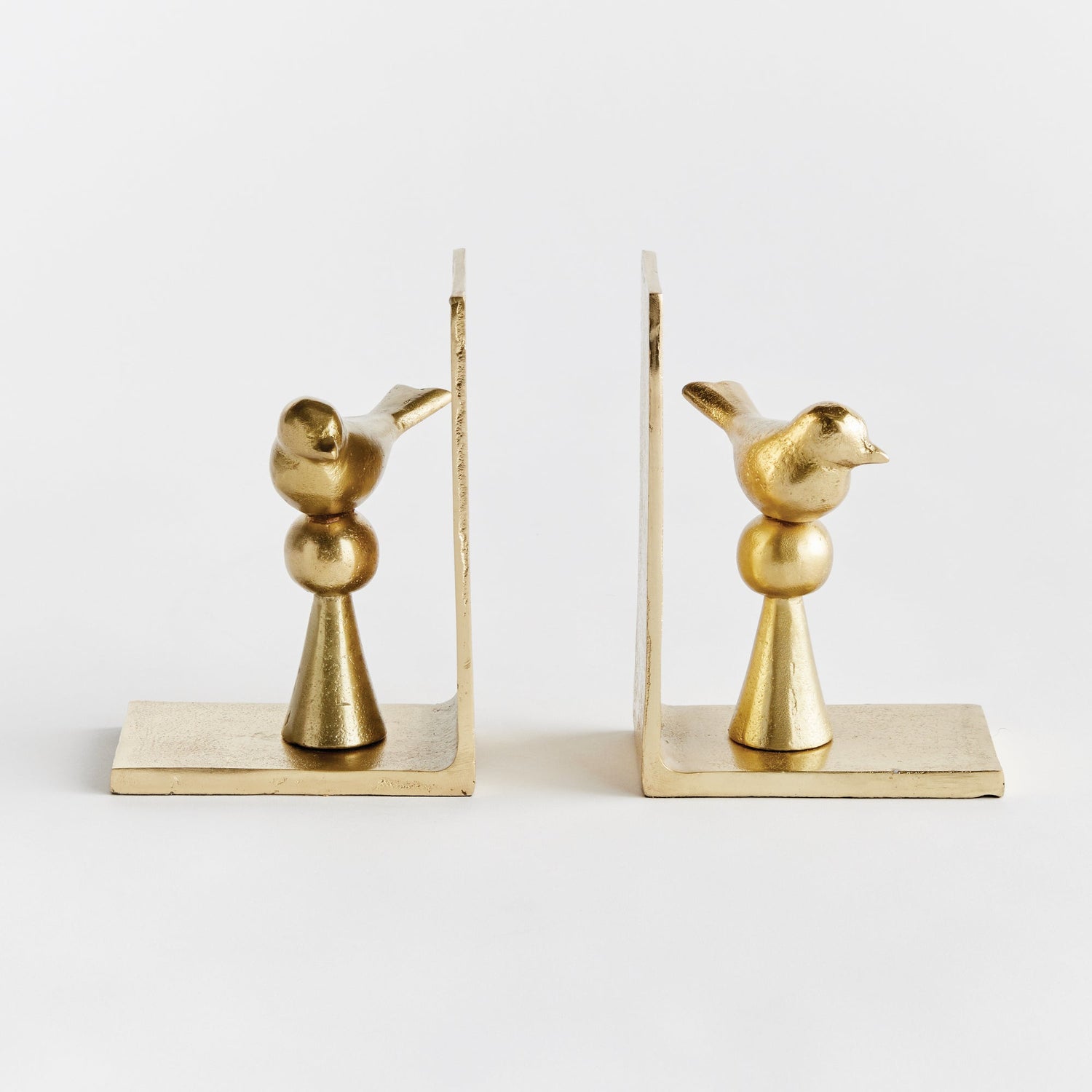 BIRDSONG BOOKENDS, SET OF 2