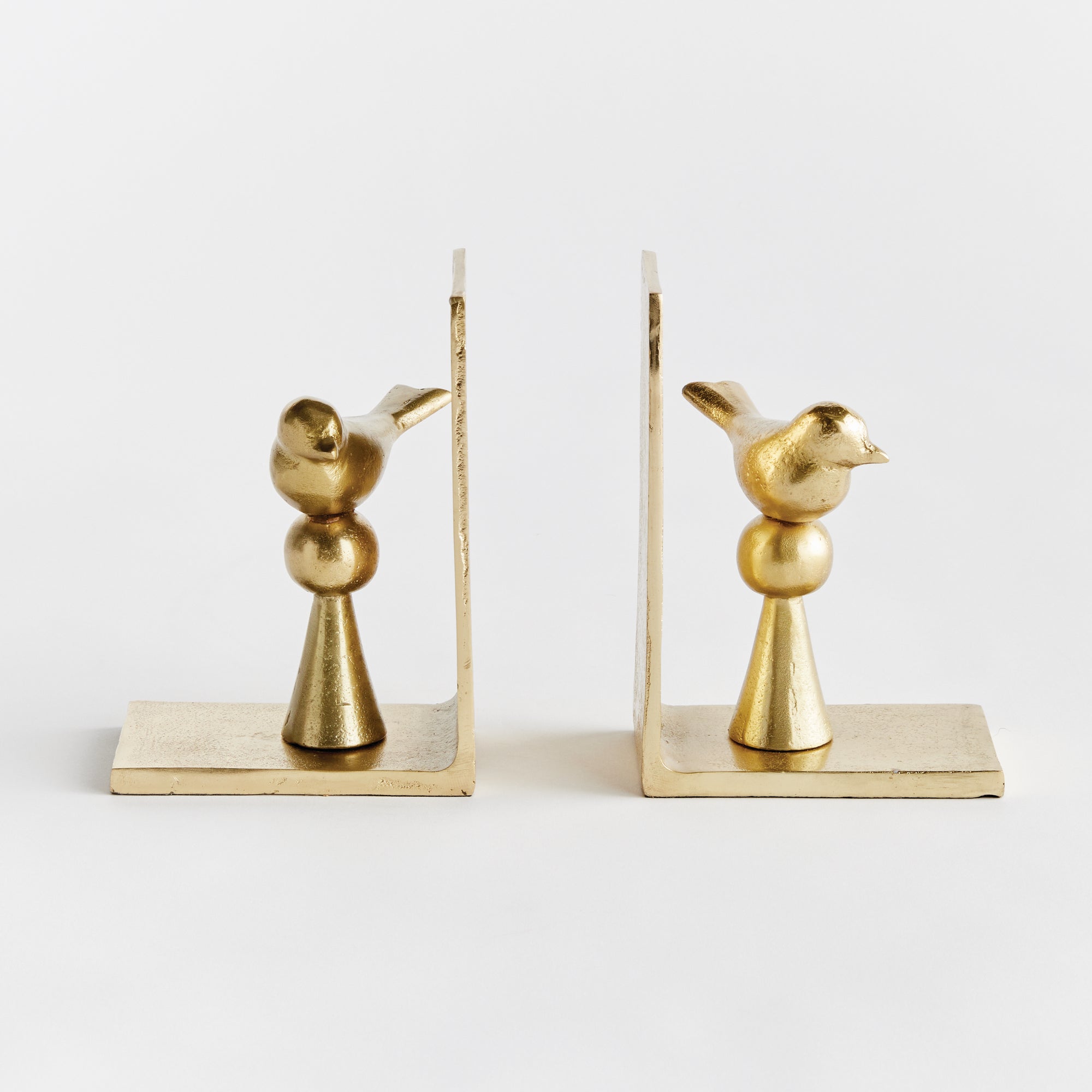 BIRDSONG BOOKENDS, SET OF 2