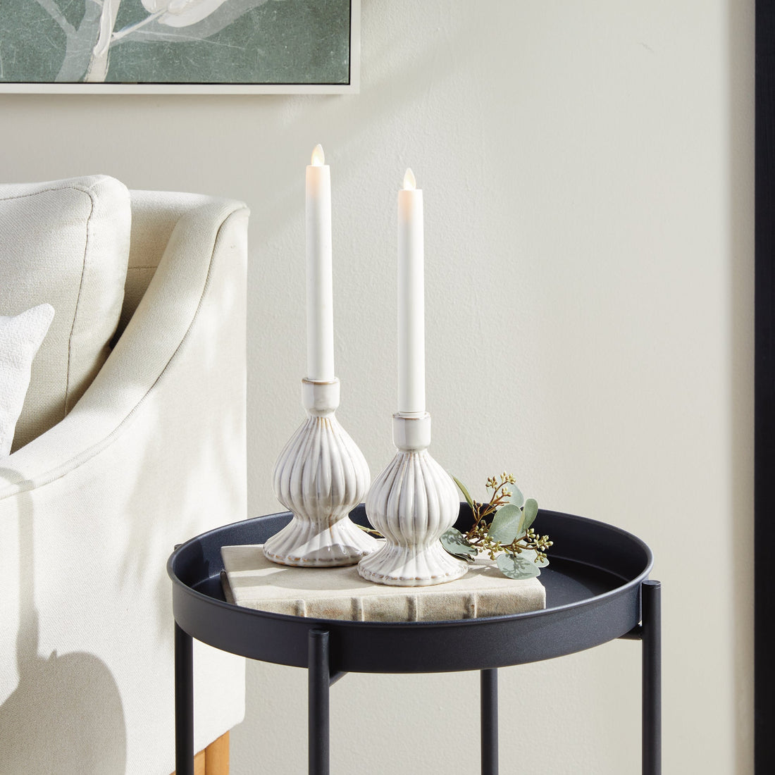 Mela Taper Holders, Set of 2