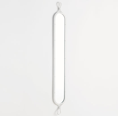 Tall Narrow Mirrors, Set of 2- White