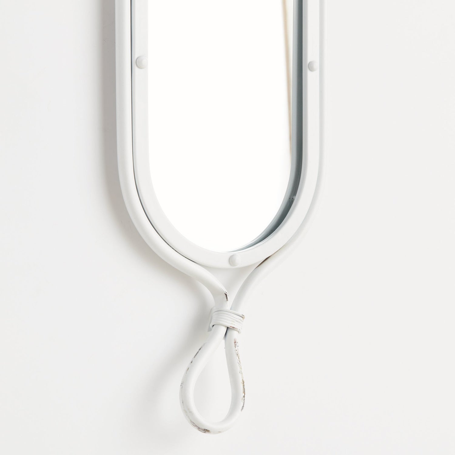 Tall Narrow Mirrors, Set of 2- White