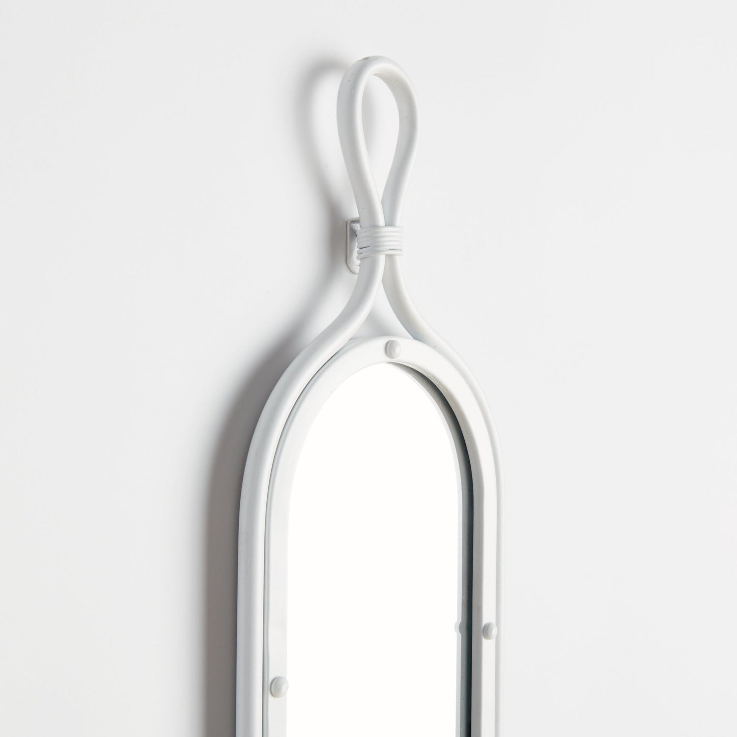 Tall Narrow Mirrors, Set of 2- White