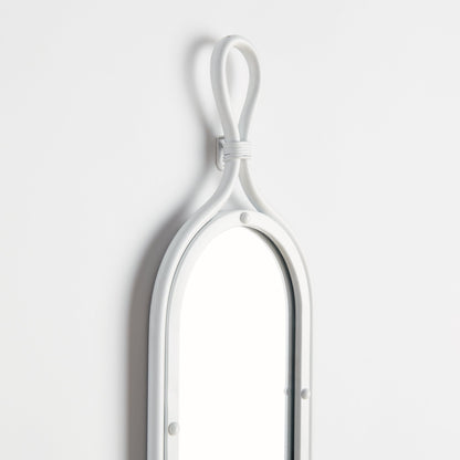 Tall Narrow Mirrors, Set of 2- White