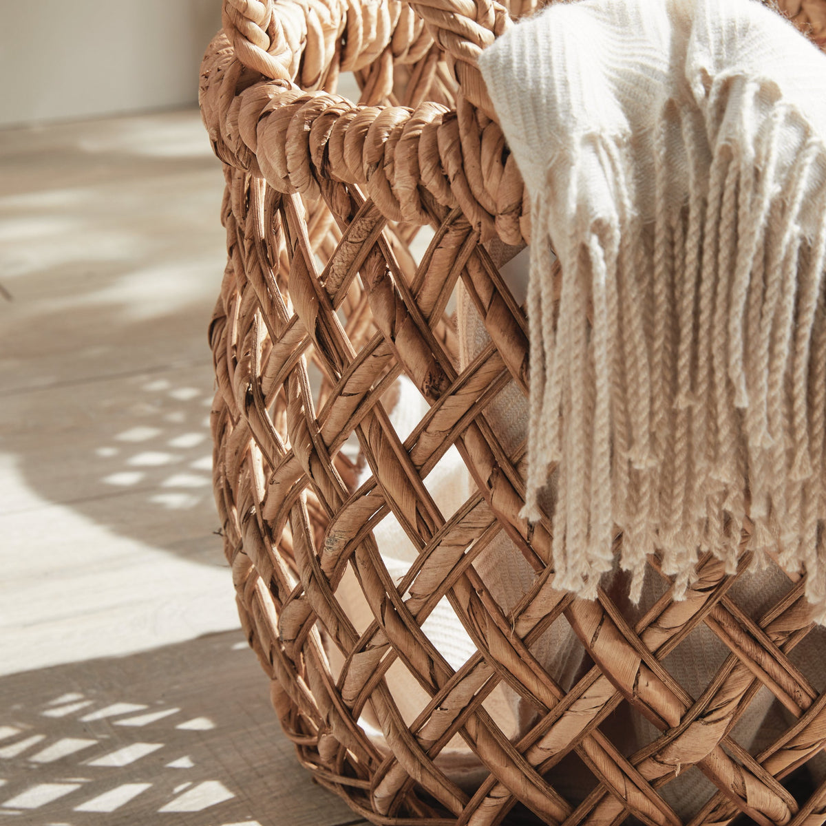 Emlyn Baskets with Handles, Set of 2