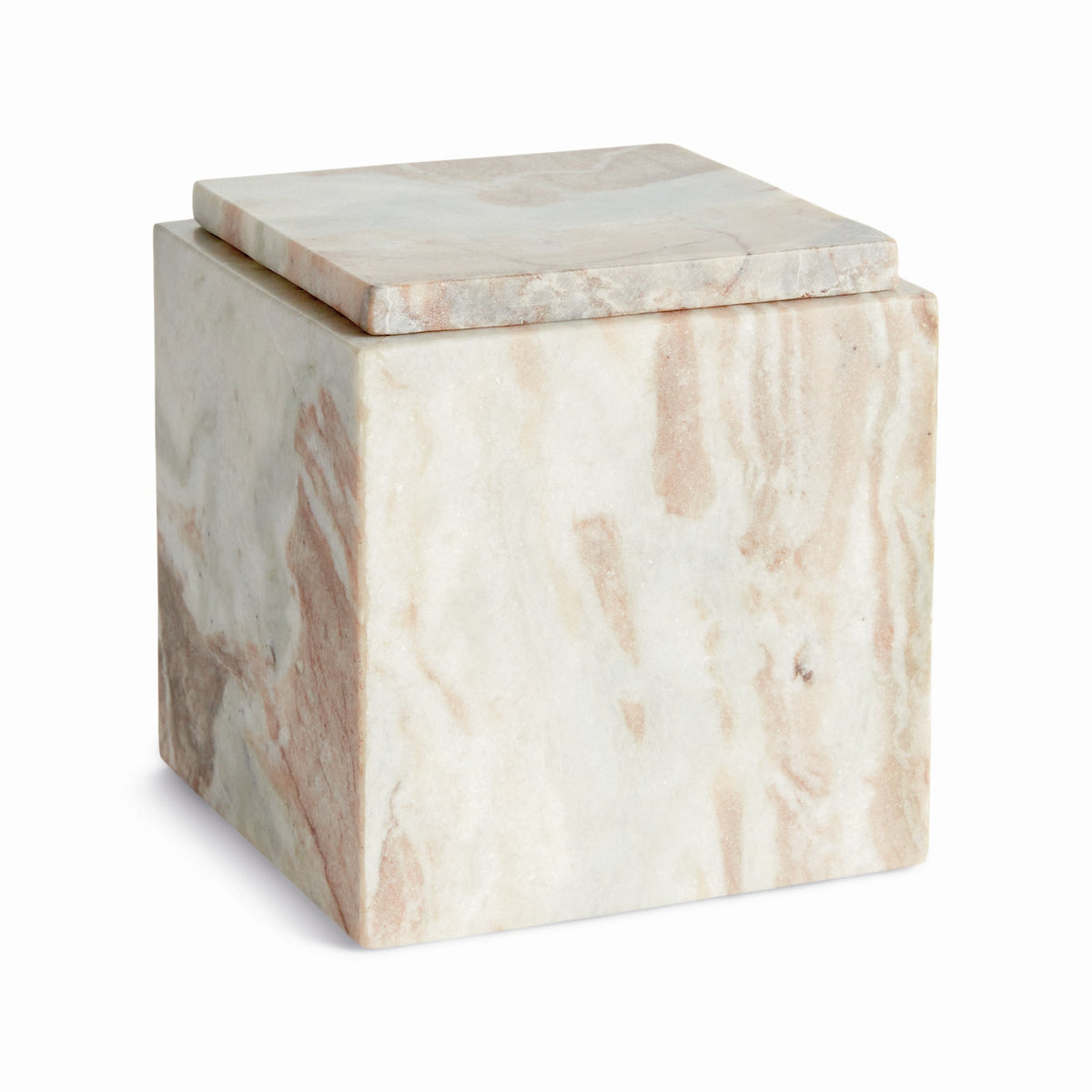 Jaqueline Marble Square Lidded Box Tall