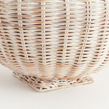 CHARLESTON RATTAN FOOTED BOWL SMALL