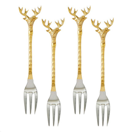 Stag Charcuterie Essentials Forks - Set of 4