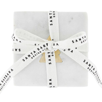 Marble Coasters - Trees - Set of 4
