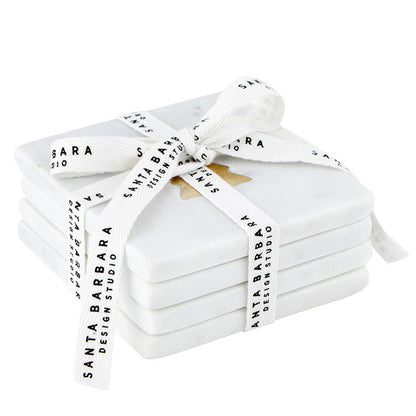 Marble Coasters - Trees - Set of 4