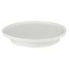 Ceramic Pedestal Tray - Warm White