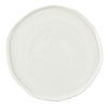 Ceramic Pedestal Tray - Warm White