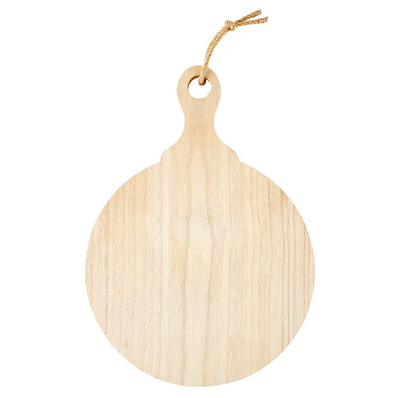 Paulownia Wood Board - Circle - Joy