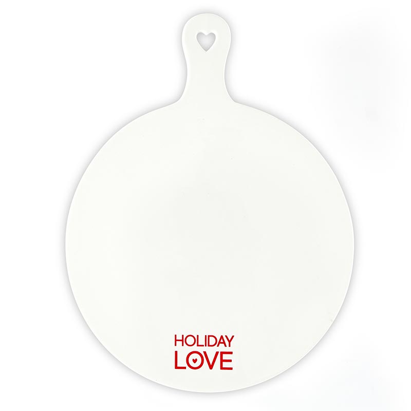 Ceramic Cheese + Dessert Tray - Holiday Love