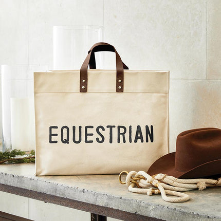 Canvas Tote - Equestrian