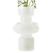 Glass Bubble Vase - Small - White