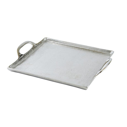 Aluminum Tray - Large- Silver